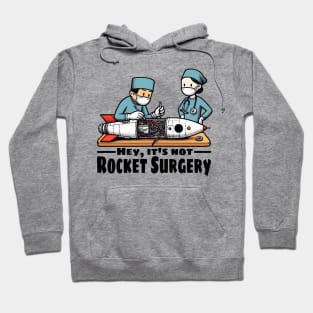 It's Not Rocket Surgery - Light Hoodie